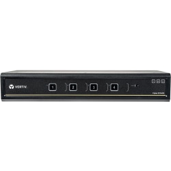 Avocent Vertiv Cybex SC900 Secure Desktop KVM|4 Port Dual-Head|DisplayPort DPP| TAA - 4K UHD | NIAP PP 3.0 Compliant | Audio/USB | Secure Isolated Channels | 3-Year Full Coverage Factory Warranty - Optional Extended Warranty Available