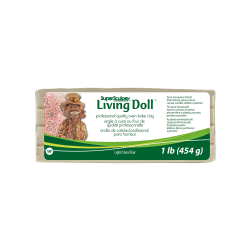 Sculpey Living Doll Modeling Compound, 1 Lb, Light