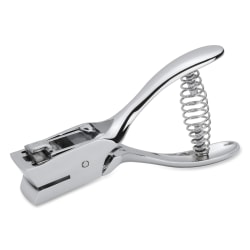 Sparco Handheld Slot Punch, 15mm, Silver