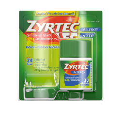 Zyrtec® Allergy Relief Tablets, Box of 30