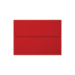 LUX Invitation Envelopes, A6, Gummed Seal, Holiday Red, Pack Of 250