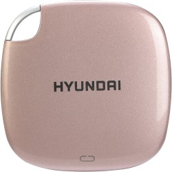 Hyundai 256GB Portable External Solid State Drive, HTESD250RG, Rose Gold