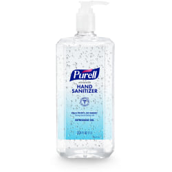 Purell® Advanced Hand Sanitizer Refreshing Pump Bottle Gel, Clean Scent, 1 Liter