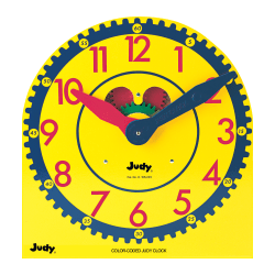 Judy Instructo Color-Coded Judy Clock, Grades K - 3