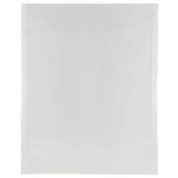 JAM Paper® Plastic Envelopes, 11" x 14", Clear, Pack Of 12