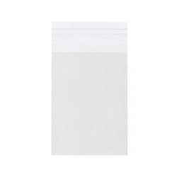 JAM Paper® Self-Adhesive Cello Sleeve Envelopes, 3 13/16" x 5 3/16", Clear, Pack Of 100
