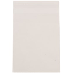JAM Paper® Self-Adhesive Cello Sleeve Envelopes, 4 5/8" x 5 7/8", Clear, Pack Of 100