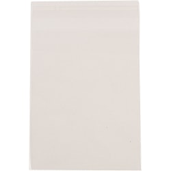 JAM Paper® Self-Adhesive Cello Sleeve Envelopes, 4 15/16" x 6 9/16", Clear, Pack Of 100