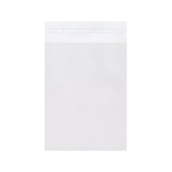 JAM Paper® Self-Adhesive Cello Sleeve Envelopes, 5 7/16" x 7 3/8", Clear, Pack Of 100