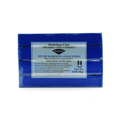 Van Aken Plastalina Modeling Clay, 4 1/2 Lb, Ultra Blue