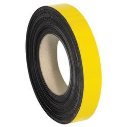 Partners Brand Magnetic Warehouse Label Roll, LH139, 1" x 100', Yellow