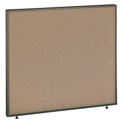 Bush Business Furniture ProPanels, 42 7/8"H x 48"W x 1 3/4"D, Taupe/Tan, Standard Delivery