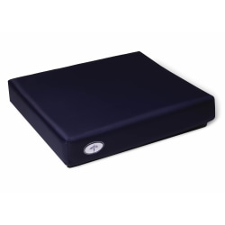 Medline Comfort Foam Cushion Seat, 3"H x 18"W x 16"D, Blue