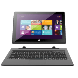 Trio PRO-BOOK 10.1 2-In-1 Laptop, 10.1" Screen, Intel® Atom, 2GB Memory, 32GB Solid State Drive, Windows® 10