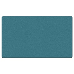 Ghent Fabric Bulletin Board With Wrapped Edges, 18" x 24", Teal