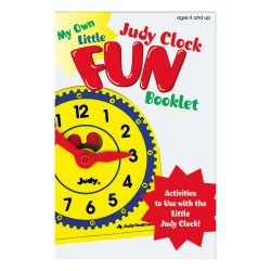 Judy Instructo My Own Little Judy Clock With Booklet, Grades Pre-K - 1