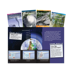 Teacher Created Materials Natural Disasters Set, Grades 3-5