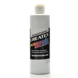 Createx Airbrush Colors, Transparent, 16 Oz, White