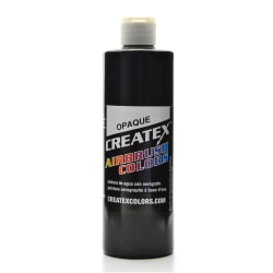Createx Airbrush Colors, Opaque, 16 Oz, Black