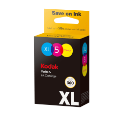 Kodak® 5XL Tri-Color High-Yield Ink Cartridge, ALT1UA