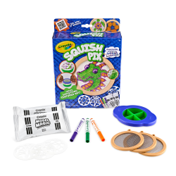Crayola Squish Pix, Model Magic Art Kit for Kids, Textured Arts & Crafts for Kids, Coloring Activity, Gift for Kids, Ages 5+