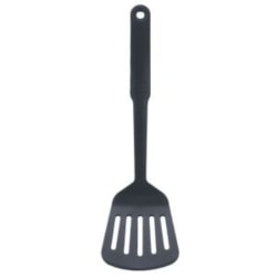 Cocina Criolla Perforated Nylon Spatula, Black