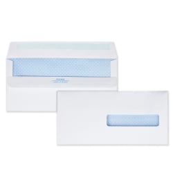Quality Park® Medical Claim Business Envelopes With Self Seal, #10, 4/12" x 9 1/2", White, Box Of 500