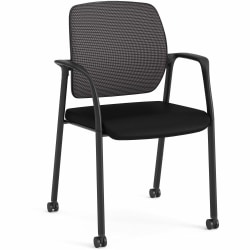 HON Nucleus Guest Chair, Black/Black, NR6FMC10P71