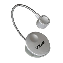 Carson LumiFlex LED Reading Light, Silver