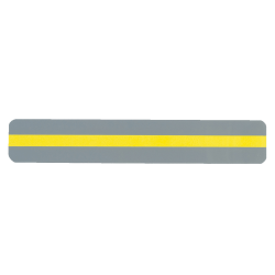 Ashley Productions Reading Guide Strips, 1 1/4" x 7 1/4", Yellow, Pack Of 24