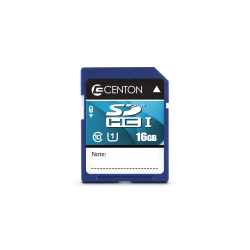 Centon - Flash memory card - 16 GB - UHS Class 1 / Class10 - SDHC UHS-I