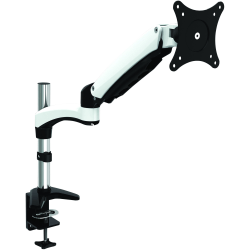 Amer Mounts Single Monitor Mount With Articulating Arm - HYDRA 1 arm articulating monitor mount with desk clamp