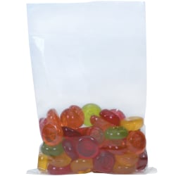 Partners Brand 1.5 Mil Flat Poly Bags, 2" x 4", Clear, Case Of 1000
