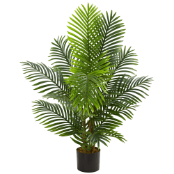 Nearly Natural Paradise Palm 48"H Artificial Tree With Pot, 48"H x 13"W x 13"D, Green
