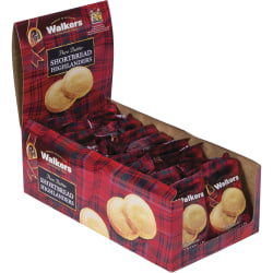 Walker's Cookies Shortbread Highlanders Cookies, Box Of 18