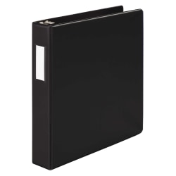 Avery® Economy 3-Ring Binder, 1 1/2" Round Rings, 51% Recycled, Black