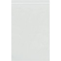 Partners Brand 4 Mil Reclosable Poly Bags, 5" x 8", Clear, Case Of 1000