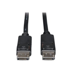 Eaton Tripp Lite Series DisplayPort Cable with Latching Connectors, 4K (M/M), Black, 25 ft. (7.62 m) - P580025