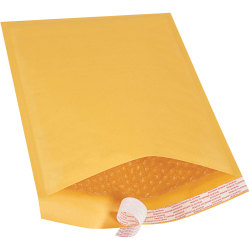 Office Depot® Brand Kraft Self-Seal Bubble Mailers, #4, 9 1/2" x 14 1/2", Pack 25