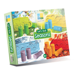Yellow Door Let's Roll Rollers, 2-3/4" x 1-3/8", Seasons, Set Of 24 Rollers