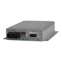 Omnitron Systems X.21 Serial to Fiber Media Converter - 1 x SC Ports - 18.64 Mile - Desktop, Rail-mountable