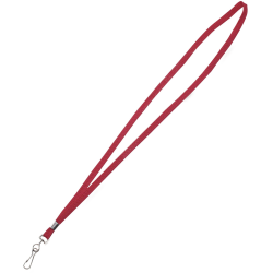 Advantus 36" Deluxe Lanyard With J-Hook, 36" Length, Red, Pack Of 23