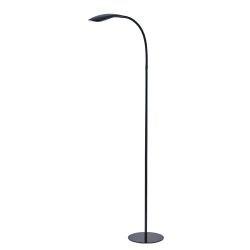 Bostitch® Gooseneck LED Floor Lamp, 72"H, Black
