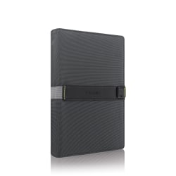 Solo New York Storm Universal Fit Tablet/eReader Booklet, 8.5" to 11", Black