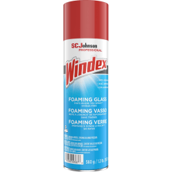 Windex® Foaming Glass Cleaner - 19.7 fl oz (0.6 quart) - 6 / Carton - Streak-free, Versatile, Drip-free - White
