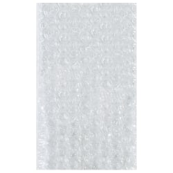 Partners Brand Flush-Cut Bubble Pouches, 6" x 6", Clear, Case Of 650