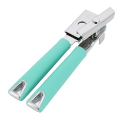 Martha Stewart Everyday Drexler Stainless Steel Can Opener, 7-13/16"H x 2"W x 1"D, Teal