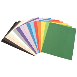 Acco 2" x 11-7/16" Foam Sheets, Assorted Colors
