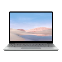 Microsoft Surface Laptop Go 12.4" Touchscreen Notebook - 1536 x 1024 - Intel Core i5 (10th Gen) i5-1035G1 Quad-core (4 Core) 1 GHz - 8 GB RAM - 256 GB SSD - Platinum - Windows 10 Home in S mode - Intel UHD Graphics