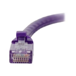 C2G 5ft Cat6 Ethernet Cable - Snagless Unshielded (UTP) - Purple - Patch cable - RJ-45 (M) to RJ-45 (M) - 5 ft - CAT 6 - molded, snagless, stranded - purple
